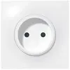 Image de - Prise de courant sans terre 2P 16A complet - Neptune - blanc
