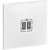 Image de Double Chargeur USB A 1 poste Neptune Blanc Legrand