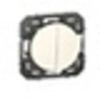 Image de Poussoir double DOOXIE 6A finition blanc - - 600008