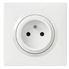 Image de Prise de courant easyréno Dooxie One - 2P+T - Faible profondeur - 16A - Blanche