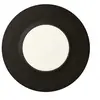Image de - Plaque de finition ronde 1 poste - Dooxie finition Noir velours