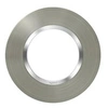 Image de Plaque ronde Dooxie - 1 poste - Effet inox brossé