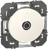 Image de Prise TV coaxiale modulaire Legrand Dooxie, blanche