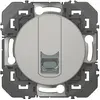 Image de Prise RJ45 CAT6 1 poste Dooxie aluminium Legrand