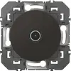 Image de Prise TV 1 poste Dooxie noir Legrand