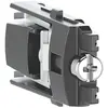 Image de Griffes de fixation Rapido 1 poste Dooxie Noir Legrand