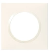 Image de - Plaque de finition 1 poste - Dooxie - blanc