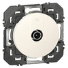 Image de Prise TV simple étoile blindée DOOXIE finition blanc - - 600351
