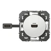 Image de Prise HDMI Dooxie - Pré-connectorisée - Blanc