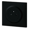 Image de Prise avec terre Dooxie complet,, noir