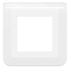 Image de Plaque de finition MOSAIC blanc pour 2 modules - - 078802L