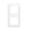 Image de Plaque de finition Blanc MOSAIC 2x2 modules verticale - - 078822L