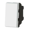 Image de - Bouton poussoir Easy-Led 6A 1 module à composer - Mosaic - blanc