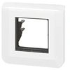 Image de - Plaque de finition avec support (griffes) pour 2 modules - Mosaic - blanc