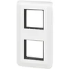Image de - Plaque finition + support 2x2 modules Mosaic - blanc