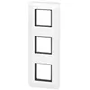 Image de - Plaque finition + support 3x2 modules Mosaic - blanc