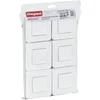 Image de - Lot de 6 interrupteurs va et vient 10A complet - Mosaic - blanc