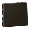 Image de - Interrupteur va et vient Easy-Led 10A 2 modules à composer - Mosaic - noir