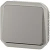 Image de Poussoir NO PLEXO 10 A avec enjoliveur finition gris - - 069540L
