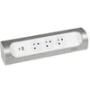 Image de Multiprise Usb A Câbler Compact, 3 Prises Aluminium