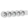 Image de Multiprise A Câbler Compact, 5 Prises Blanc