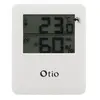 Image de Thermomètre / hygromètre intérieur blanc 936055