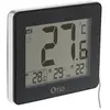 Image de - Thermomètre intérieur extérieur filaire Noir