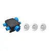 Image de Kit VMC simple flux hygroréglable Hygrocosy Flex - avec 3 bouche