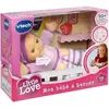 Image de Poupée mon bébé à bercer Ilove Vtech Electronics Europe Violet 24,1x11,6x30 cm A1702742