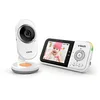 Image de VTech BM3254 Baby Monitor with Camera, Long Rang,2.8" LCD Screen,Color Night Light,Southing Sound &Lullabies,Two Way Talk - FR Version White en occasion ou reconditionné