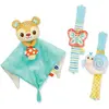 Image de Coffret Naissance Toudoux - Doudou Et Bracelets Hochets
