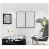 Image de Paire de brise lin 45X90 cm LINEN gris, par
