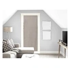 Image de Voile pour porte fenêtre en coton 90x200 cm PANAMA taupe