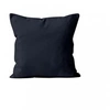 Image de Housse de coussin 60x60 cm ALIX bleu jean, par