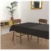 Image de Nappe anti-tâches rectangle 140x300 cm ALIX noir, par