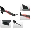 Image de Brosse de nettoyage velo zb clean nylon avec grattoir integre (ideal cassette, chaine, derailleur, roulements...)