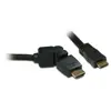 Image de Câble HDMI mini HDMI 419305 avec Ethernet 1,5m Noir