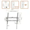 Image de Metronic - Support - pour Ecran LCD - Taille d'écran : 42"-55" - Interface de montage : 400 x 400 mm - montable sur mur