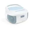 Image de Lecteur CD MP3 Bluetooth Céleste Bleu Pastel avec port USB
