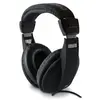 Image de Metronic - Ecouteurs - circum-aural - filaire - jack 3,5mm, jack 6,35 mm - noir
