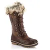 Image de Kimberfeel - Beverly - Bottes de neige femme Chocolat - 37