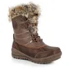 Image de Kimberfeel - Delmos - Bottes de neige femme Chatain - 40