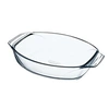Image de Pyrex 8010666 optimum plat à four ovale en verre ultra résistant prise en main facile 40x28 cm