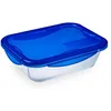 Image de Pyrex - Cook & go - Boîte Rectangulaire en Verre avec Couvercle Hermétique et Étanche Ø 24 cm - Cuisinez au Four, Conservez et Emportez en occasion ou reconditionné