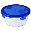 Image de Boîte ronde avec couvercle 15 cm Cook & Go - - Transparent - Verre
