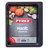 Image de Plat à four Magic rectangulaire 30 x 23 cm - - Noir - Métal