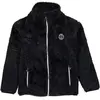 Image de Veste polaire fille Peak Mountain coral sherpaFariano Noir 4 ans FARIANO/4-14/XI-NOIR