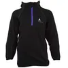 Image de Sweatshirt micro polaire demi-zip fille Peak Mountain Gafine Noir 16 ans GAFINE/AF-NOIR