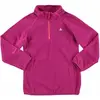 Image de Sweatshirt micro polaire demi-zip fille Peak Mountain Gafine Rose 14 ans GAFINE/AF/1-FUSHIA