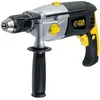 Image de Fartools Perceuse à percussion 1200W, mandrin autoserrant métal Ø13mm, 2 vitesses variables 0-1200&0-3200tr/min, poignée auxiliaire, mallette en occasion ou reconditionné